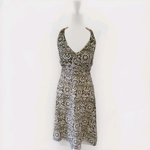 Jones New York Sport Women's Halter Neck Cotton Dress Size 16 Boho Vacation - Picture 1 of 6